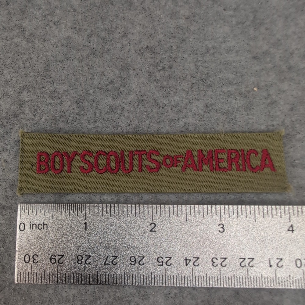 Boys Scouts of‎ America Program Patch Merit Badge Uniform Sew On Vintage - Picture 3 of 3